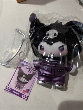 Kuromi Purple Racing Club Plush Toy